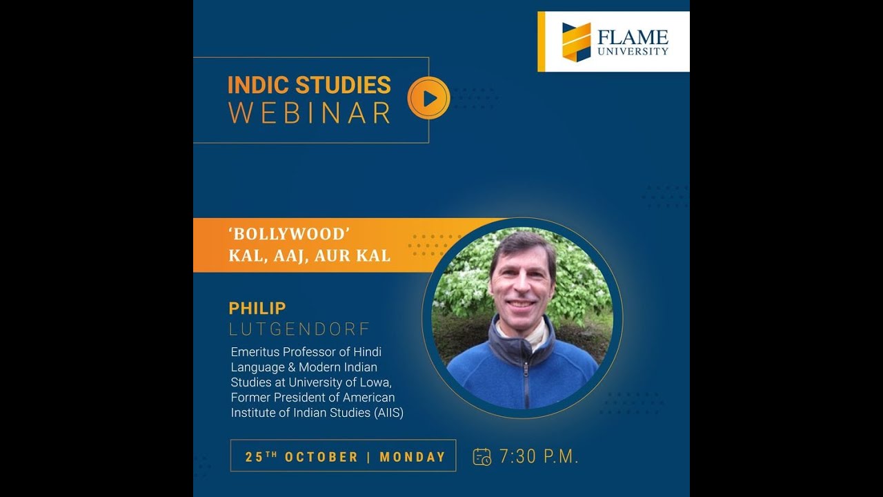 Webinar by Professor Philip Lutgendorf : 