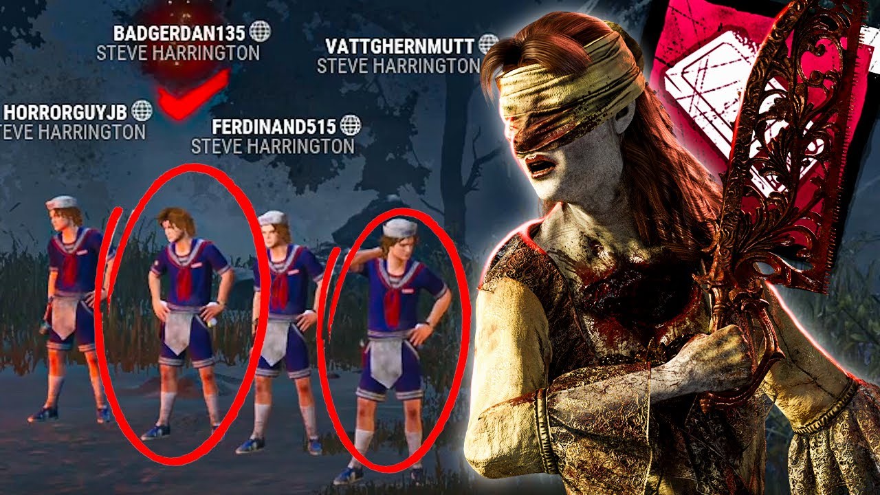 IRIDESCENT NURSE Vs STEVE BULLY SQUAD?! - Dead by Daylight
