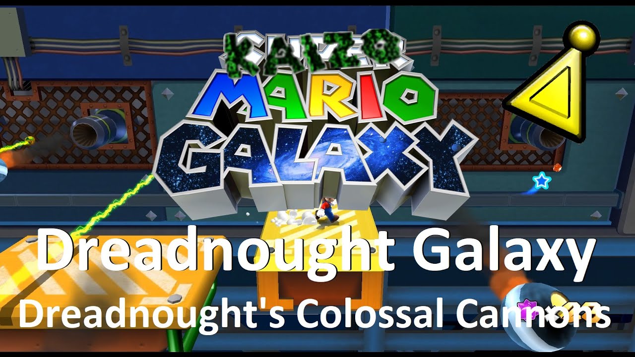 Kaizo Mario Galaxy | Dreadnought Galaxy – Dreadnought's Colossal Cannons | 100% Walkthrough