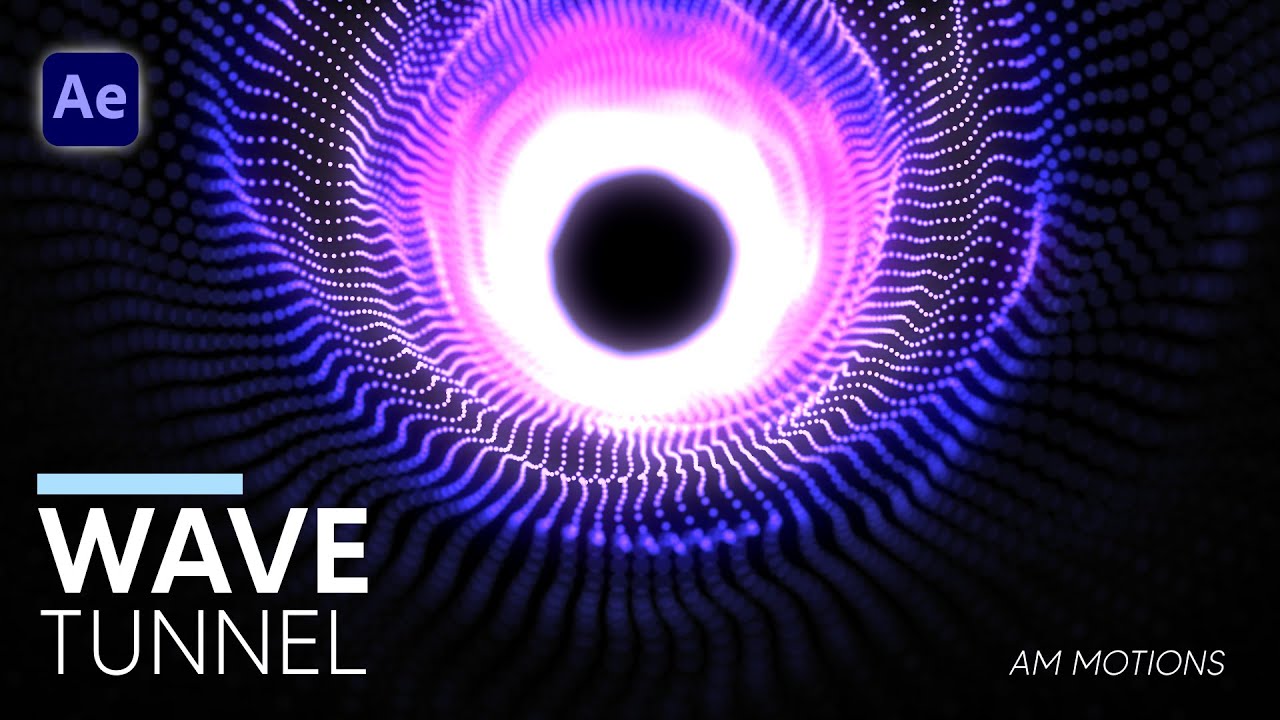Animated Tunnel Background with Trapcode Mir - After Effects Tutorial