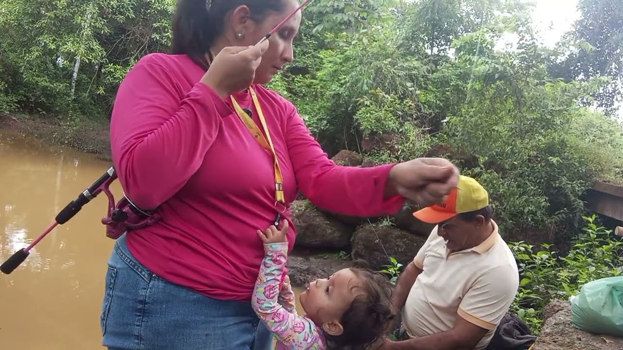 Viagem rápida com alguém peixinhos 🎣🐟 muita lama