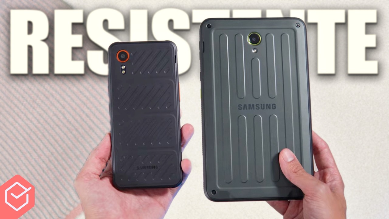 GALAXY XCOVER 7 e TAB ACTIVE 5 // o CELULAR e TABLET PARRUDO da SAMSUNG que POUCA GENTE FALA!!