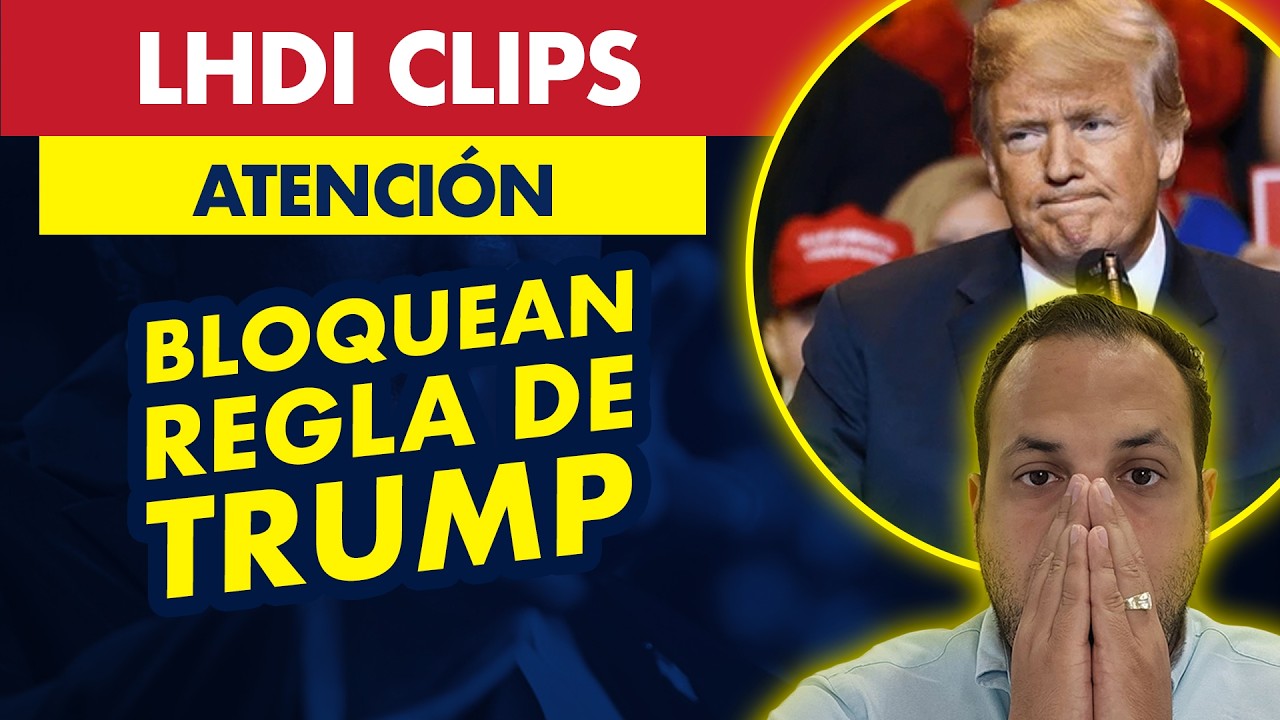 🚨 ¡YA ES OFICIAL! Juez Federal bloquea medida de Trump que afectaba a millones