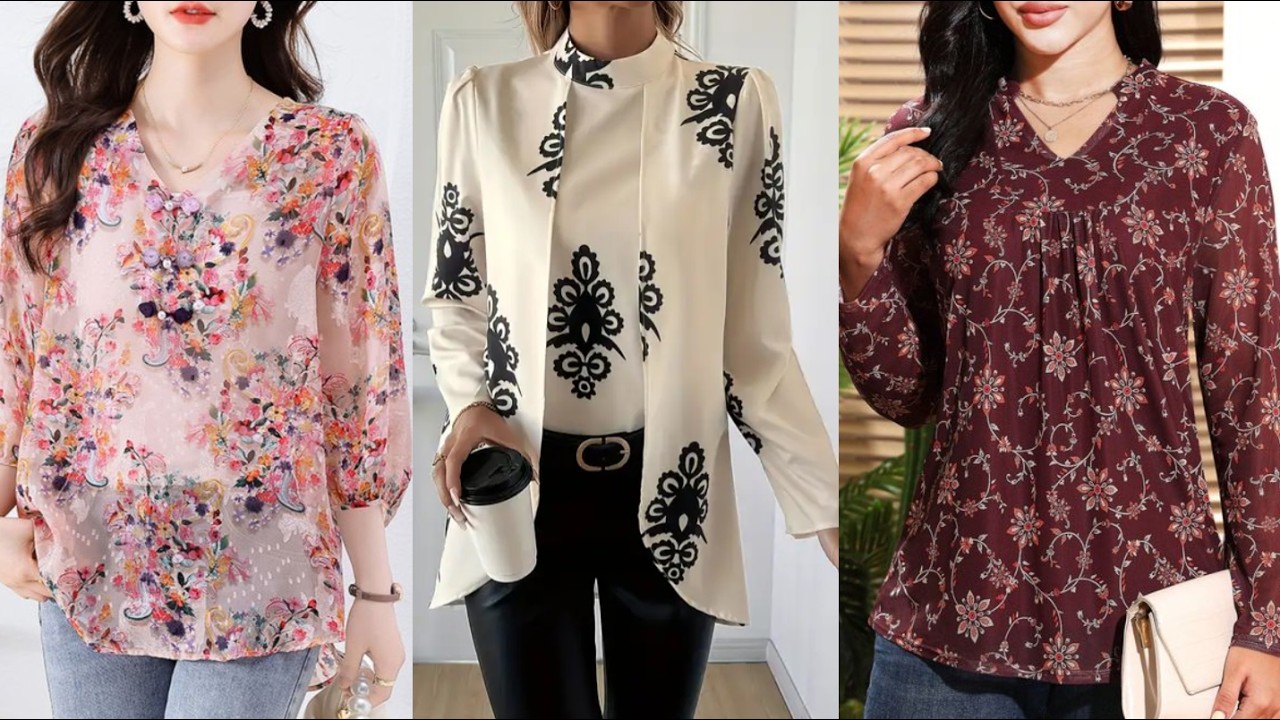 Top Floral Blouse Trends For Women 2026 Summer Styles