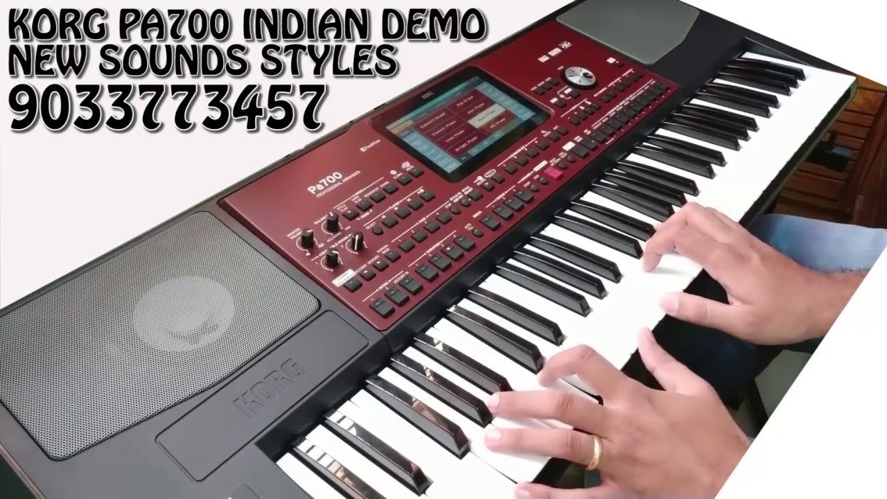 KORG PA700 NEW INDIAN TONES 2019 EDITION +91-9033773457 | WWW.VROCKANDPOP.COM
