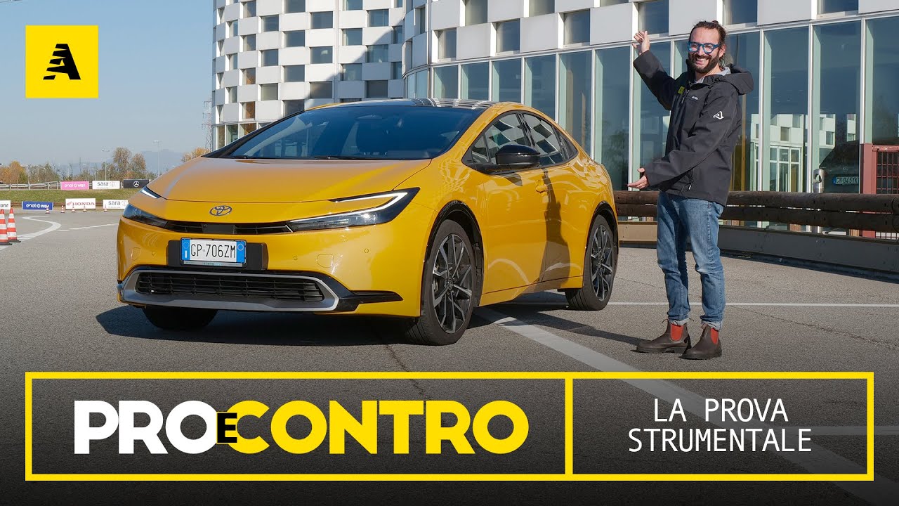 Toyota PRIUS 2024 (da brutto anatroccolo a cigno? | PROVA STRUMENTALE - PRO e CONTRO
