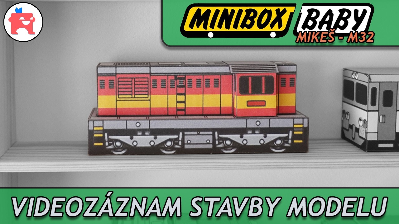 Stavba lokomotivy Mikeš | Minibox Baby 🚂