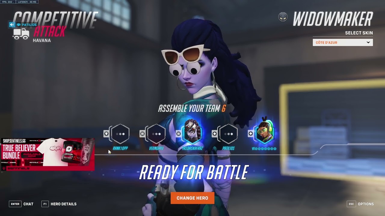 SUREFOUR DOMINATIG AS WIDOWMAKER IN COMPETITIVE! GAMEPLAY OVERWATH 2 SEASON 9