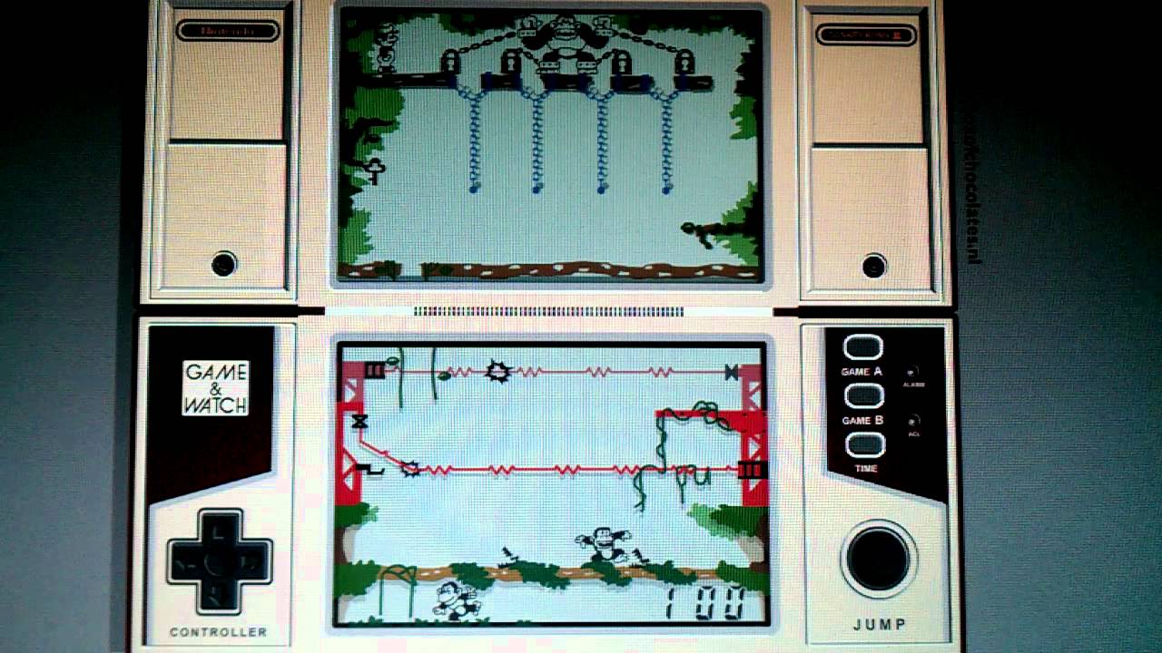 LCD Games: Donkey Kong 2 Nintendo Game & Watch