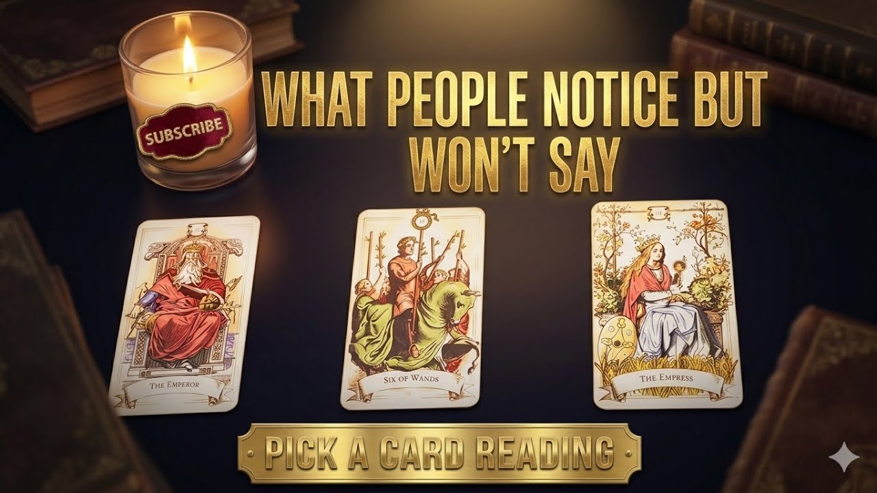 What people notices but won&rsquo;t say | Pick a card reading | Timeless 
