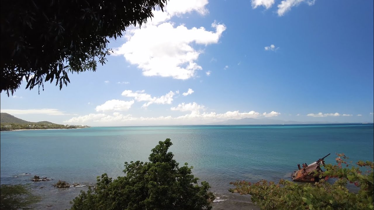 Isabel II, Vieques - Puerto Rico Silent Walking Tour 4K