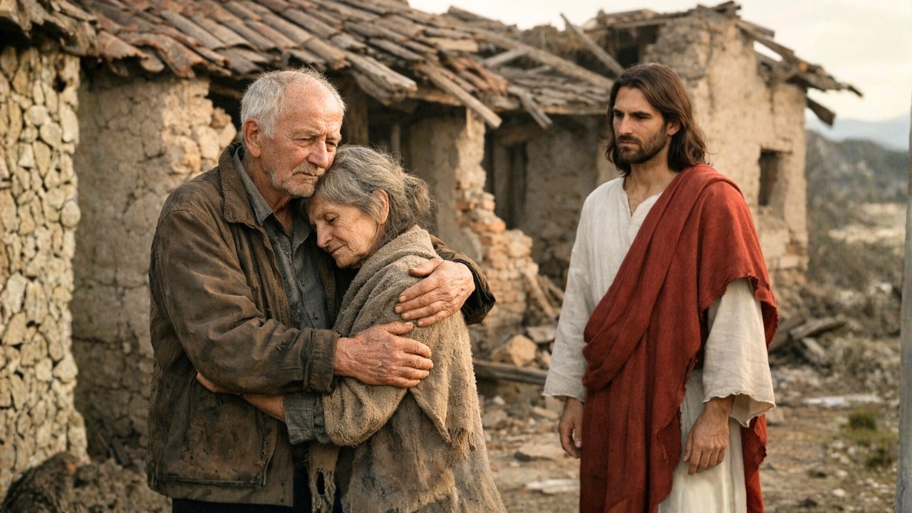 SU HIJO LOS ECHÓ DE CASA... Y TERMINARON EN UNA CASA EN RUINAS. JESÚS ESTABA ALLÍ