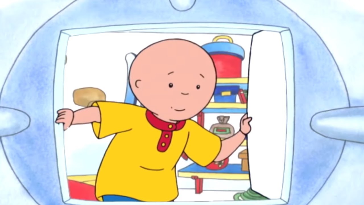 Caillou and the Washing Machine | Caillou Cartoon