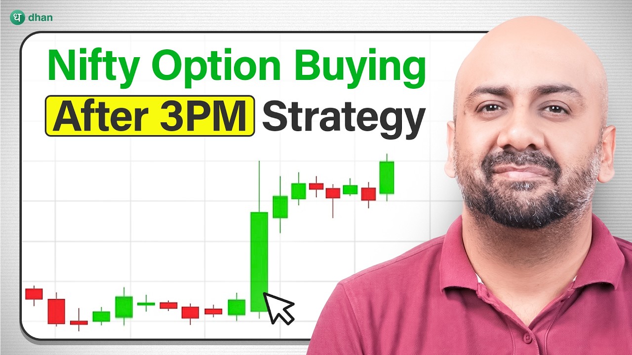 Nifty Option Buying After 3 PM Strategy! (High Momentum Setup)