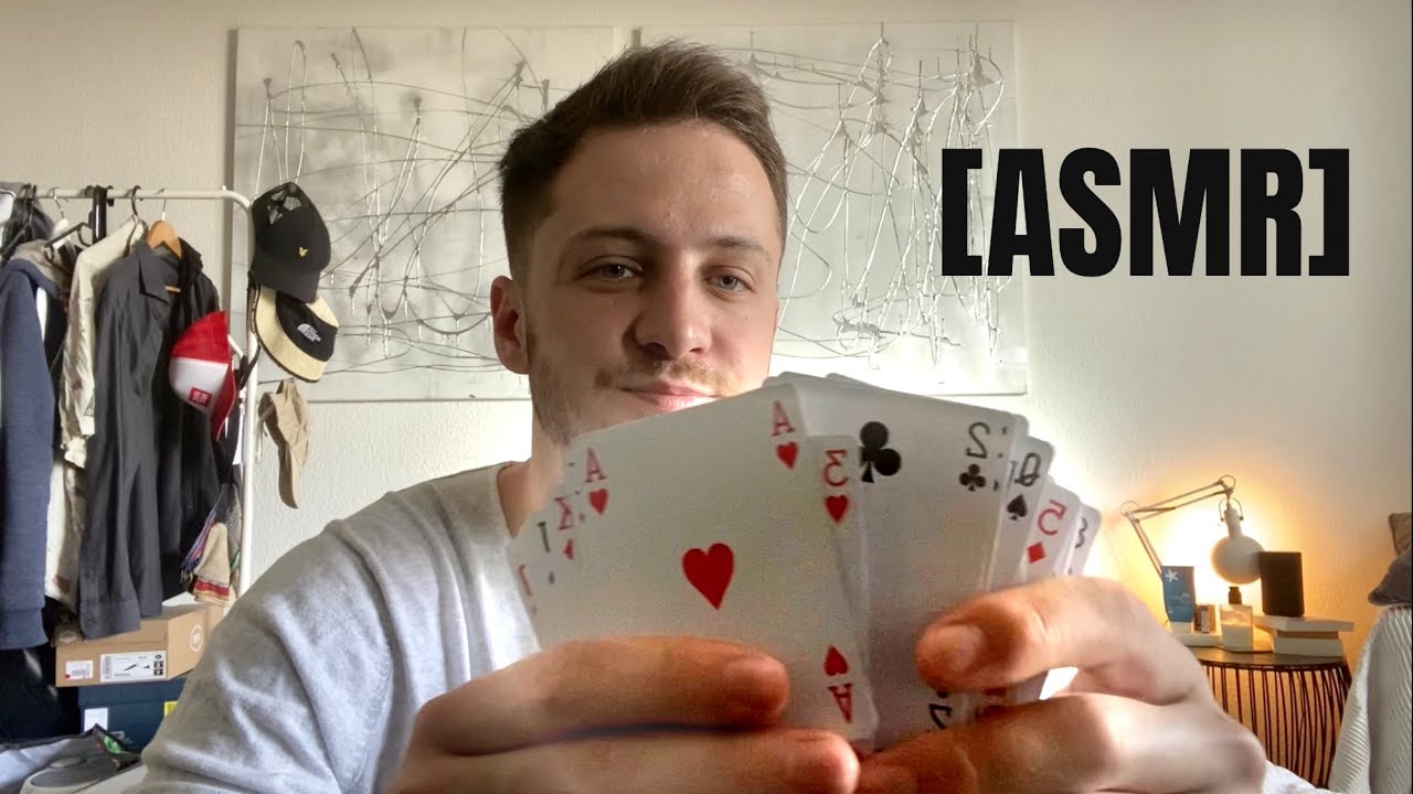 ASMR mit wasserfesten Poker Karten ! ♥️ ♣️ ♦️♠️