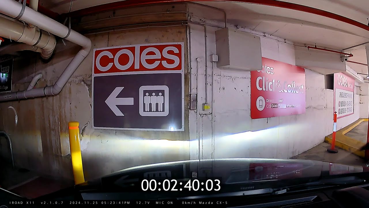 Dash Cam Sydney | Coles West Ryde, Chatham Rd, West Ryde NSW 2114 | Coles Click & Collect