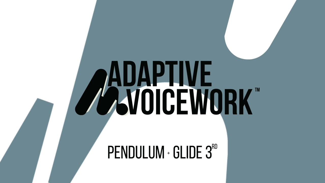 Quick & Easy Vocal Warm-up for Singers | Pendulum + Glide 3rd | Baritone Range | Piano Guide