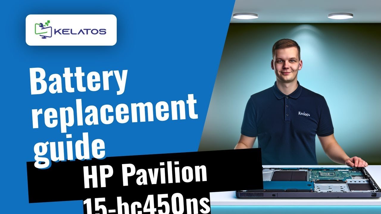 Battery not charging with your HP Pavilion 15-bc450ns? 🔋 Battery Replacement