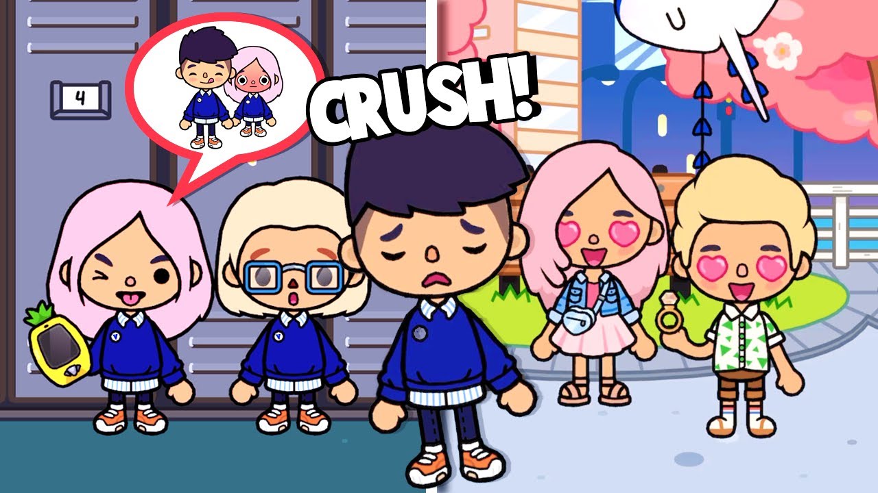 I Was Her Crush In College! | Toca Life Story | Toca Boca