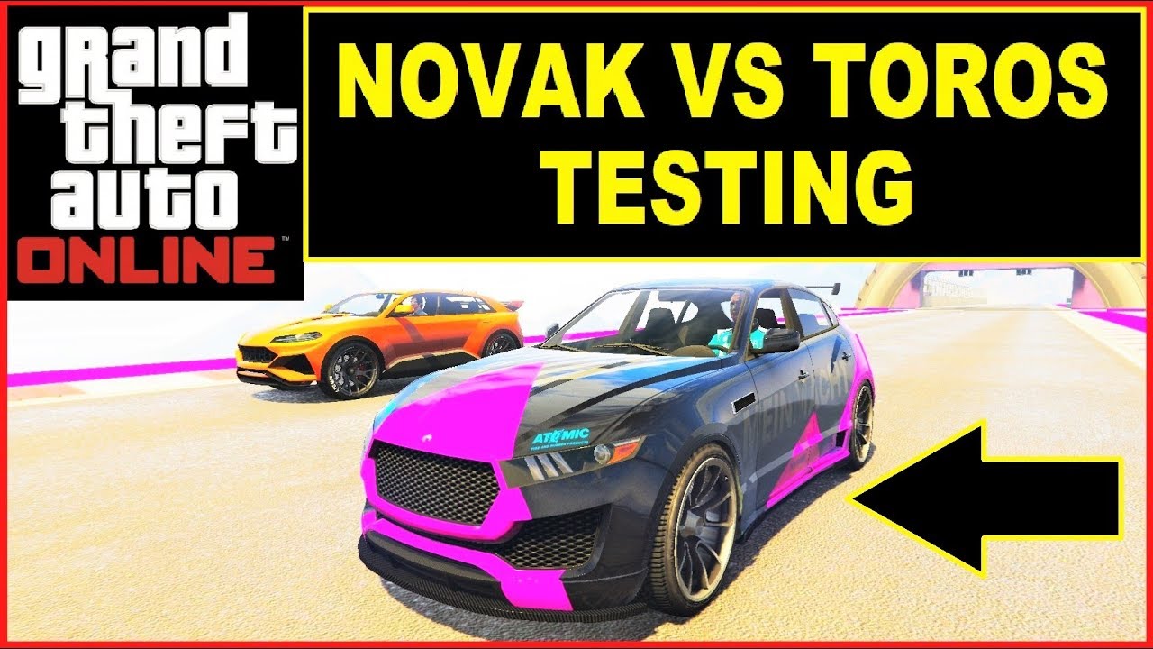 GTA 5 Online NEW SUV Car Lampadati Novak VS Toros , Top Speed and Laptime Test