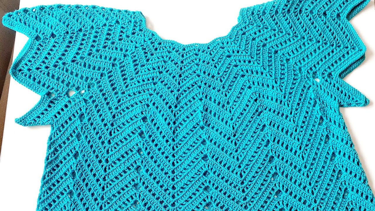 Yazlık Zigzag model tığ işi bluz yapımı 👚🎽 #crochet #handknitting