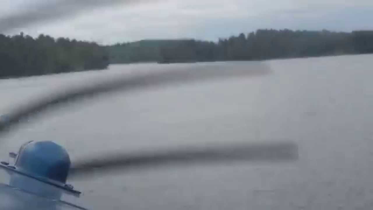 Landing at Nestor Falls Fly In Base Camp from Clear Lake Outpost