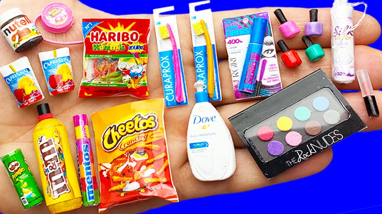 69 DIY MINIATURE REALISTIC HACKS AND CRAFTS : MINI FOOD, DIY MAKEUP, MORE DIY CRAFTS COLLECTION !!!
