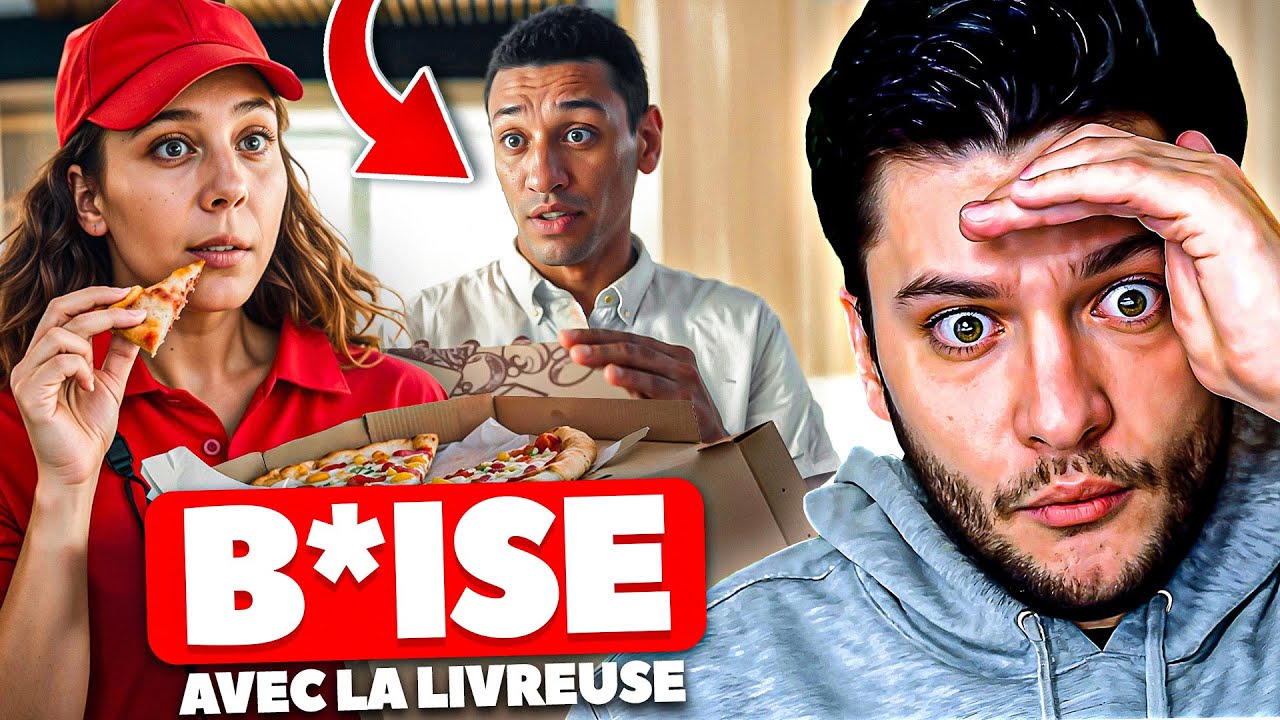 Il doit coucher avec la LIVREUSE ! ptdrrr elle est folle