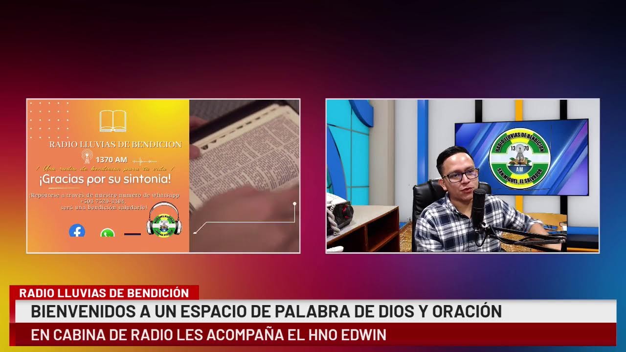 BIENVENIDOS A UN ESPACIO DE PALABRA DE DIOS Y ORACIÓN
