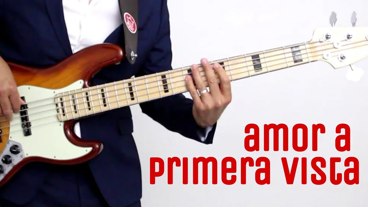Amor a primera vista (bass cover)
