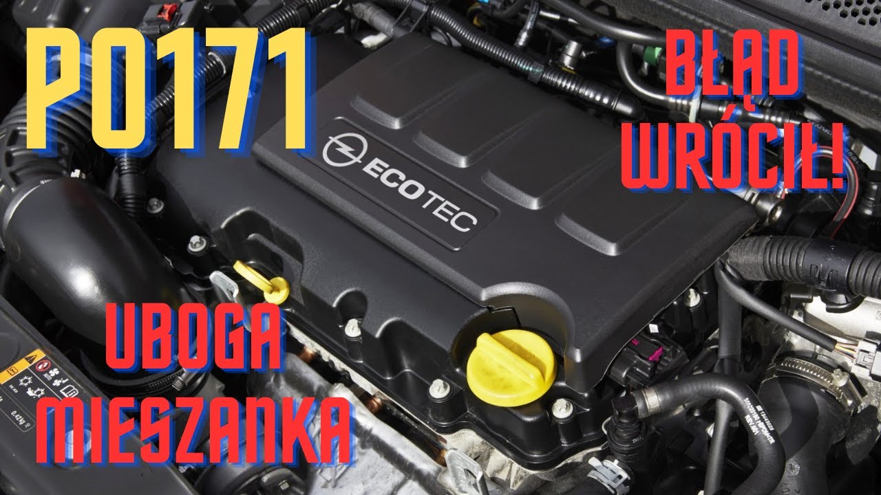Opel Mokka 1,4Turbo! Błąd P0171 dlaczego znów wraca??Naprawa krok po kroku!