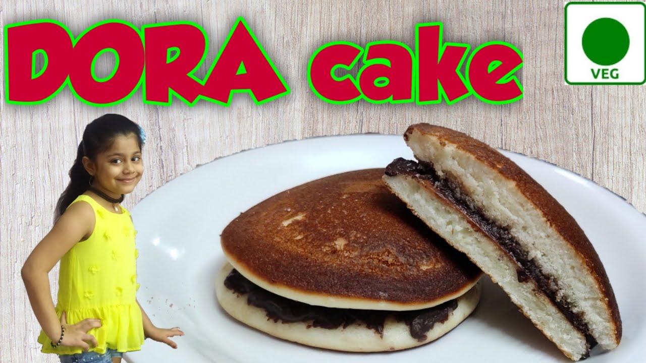 Dora Cake Recipe In Hindi | How To Make Dora Cake or Dora Yaki at home | Eggless Cake |Sneha kitchen