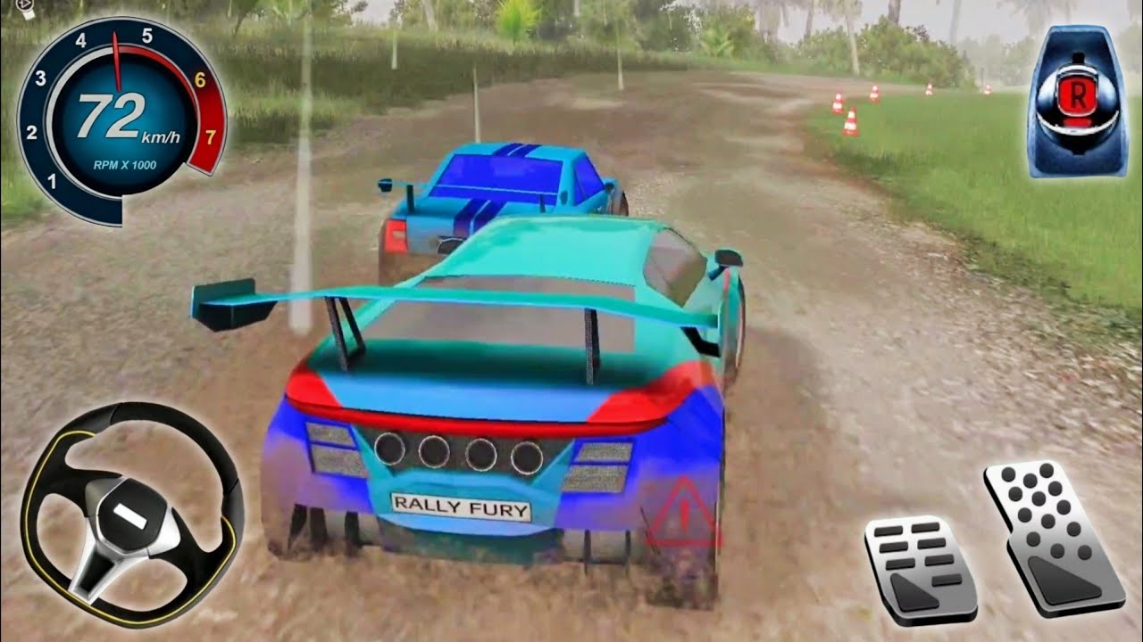 Rally Fury Offroad Car Racing - Realistic Rally Racing Challenge - Android GamePlay