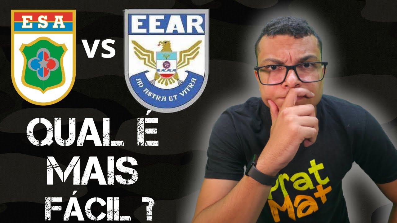 ESA VS EEAR ! QUAL É A MAIS FÁCIL ?