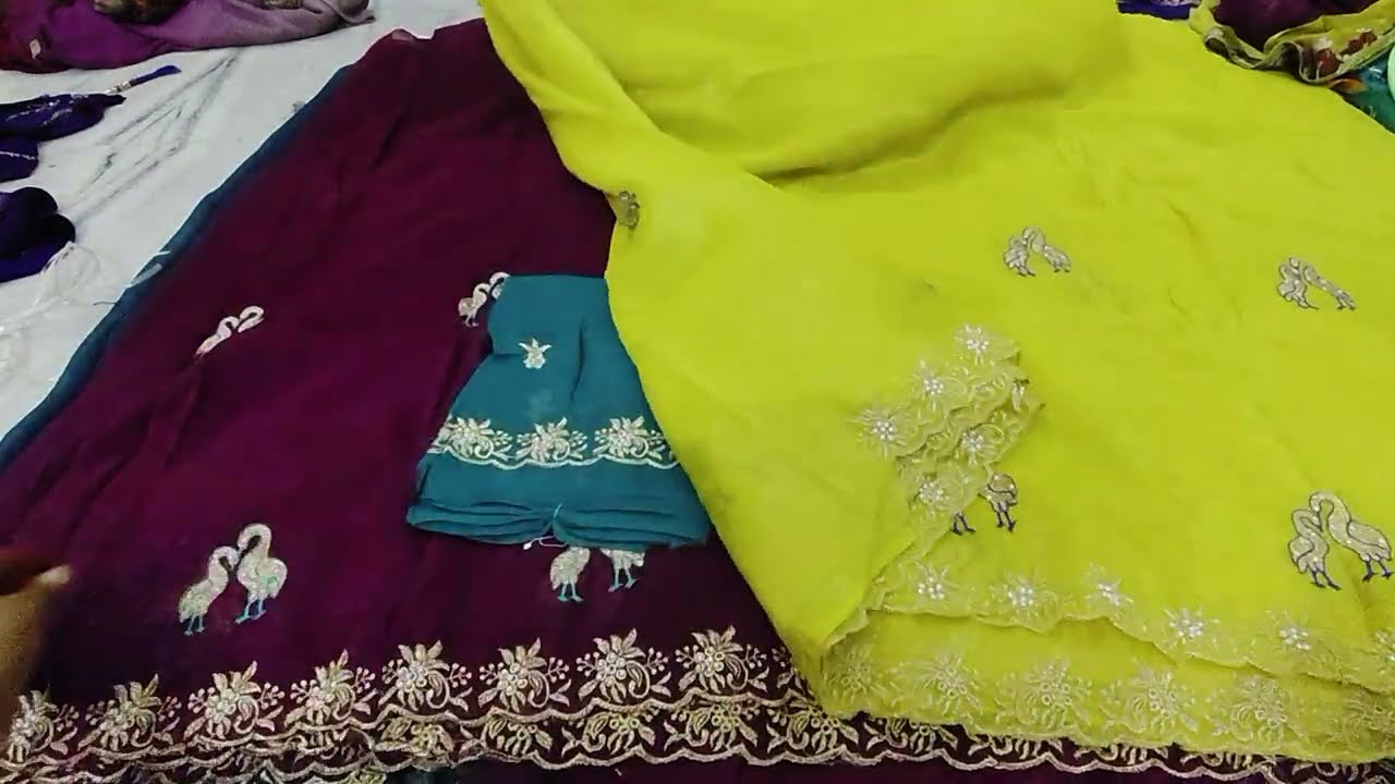 💐🎉 beautiful work sarees 👌 very low price today with free shipping 👉 7075460800