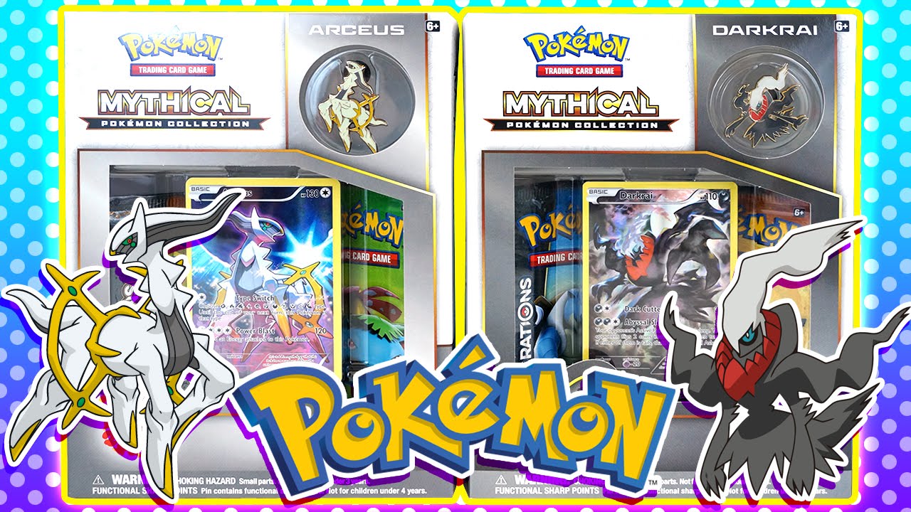 Pokemon Mytical Collection Unboxing - Darkrai & Arceus