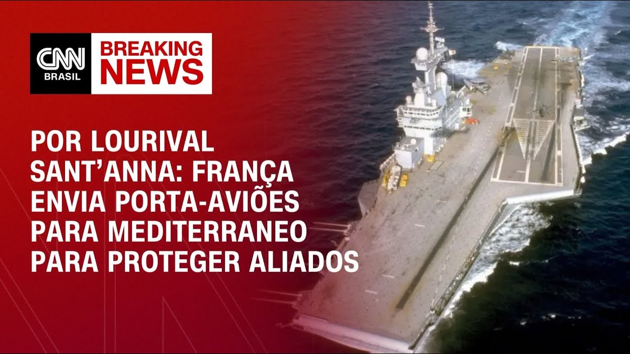 Análise: Macron enviará porta-aviões para o Mar Mediterrâneo | CNN PRIME TIME