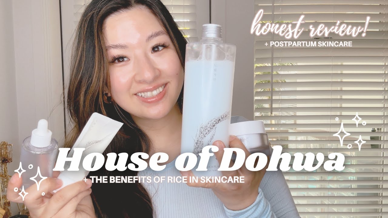 HOUSE OF DOHWA REVIEW | trending k-beauty skincare + the benefits of rice bran and rice makgeolli