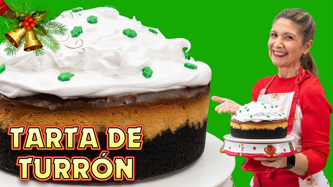 ¿La Mejor Tarta de Navidad? Turrón, Oreo y Merengue