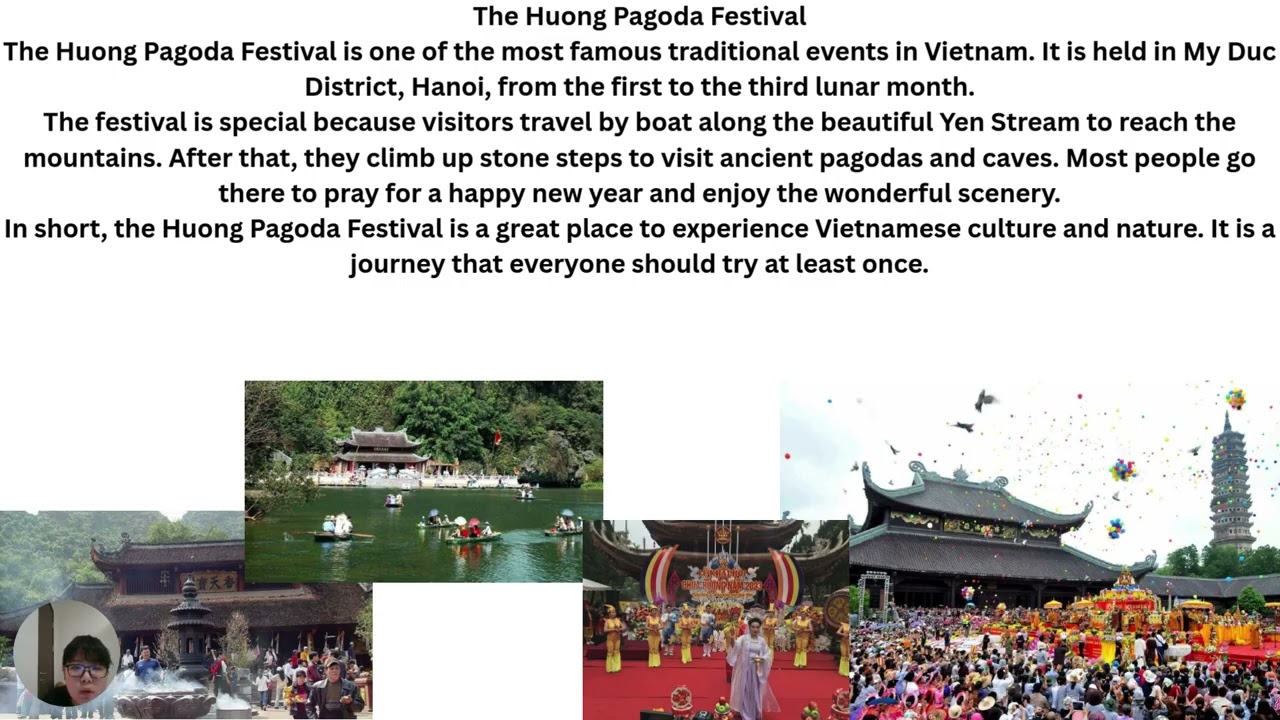 The Huong Pagoda Festival Vietnam is a country with many traditional festivals, but the Huong Pagoda