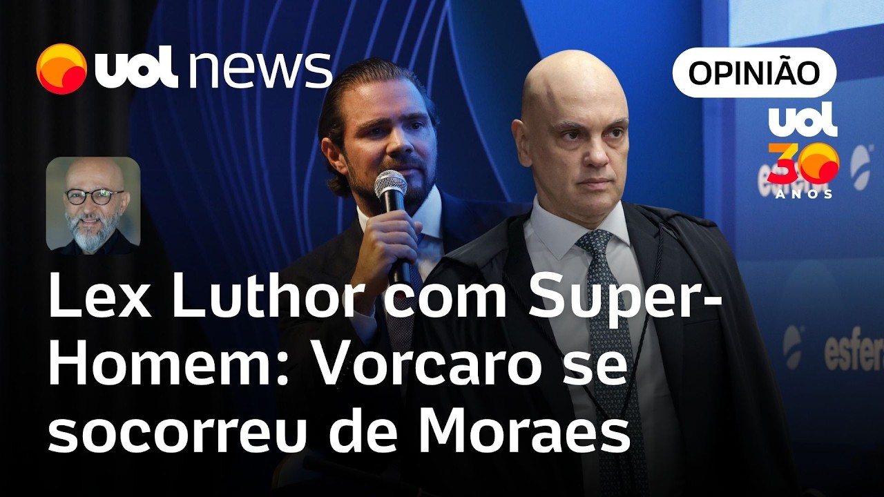 Relação de Vorcaro com Moraes é tão inusitada quanto parceria de Lex Luthor e Super-Homem | Josias