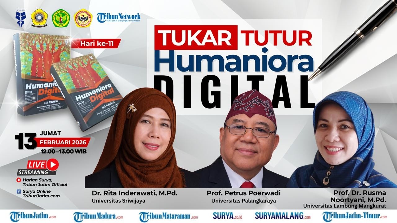 🔴TUKAR TUTUR Humaniora Digital - hari Dua Belas