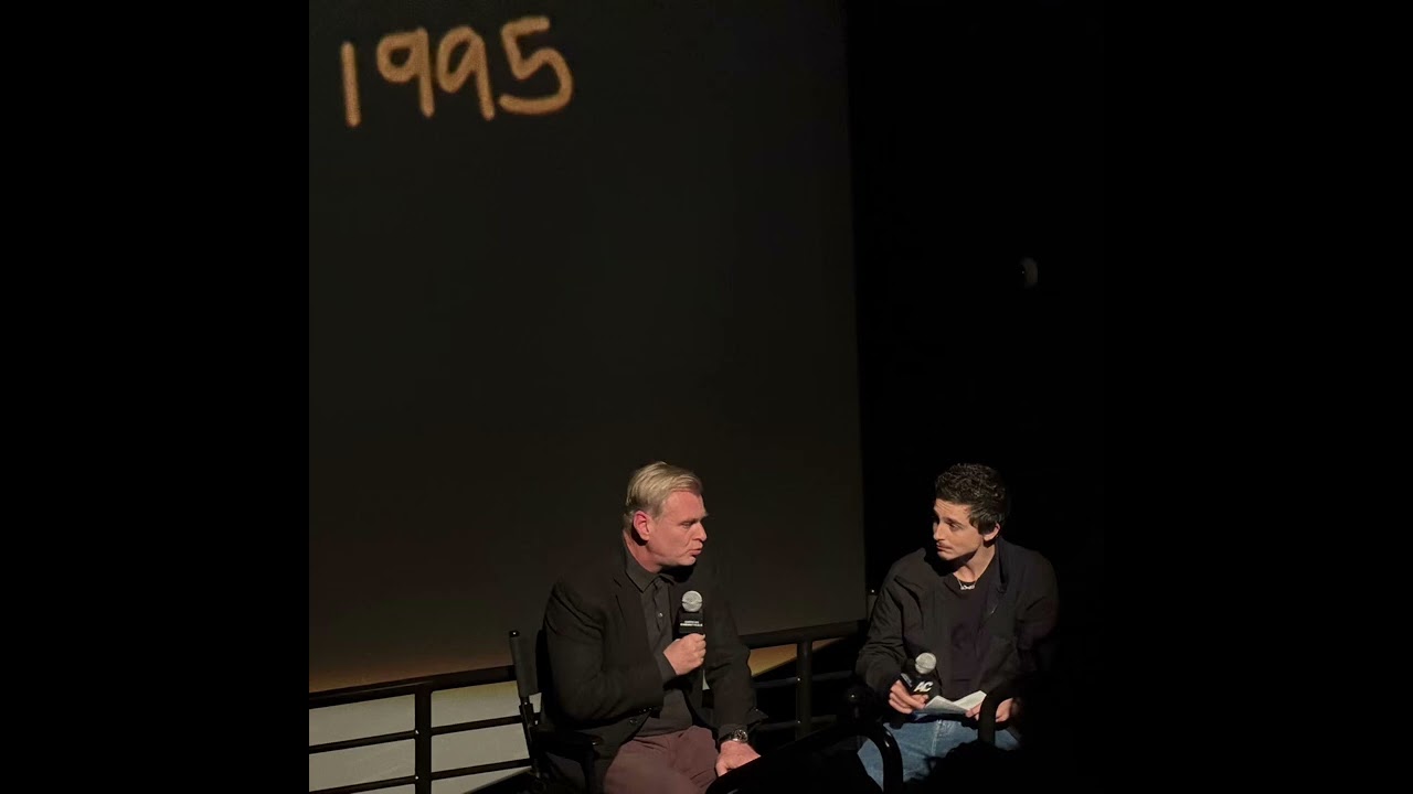 Interstellar Conversation w/ Timothee Chalamet & Christopher Nolan (Audio Only)