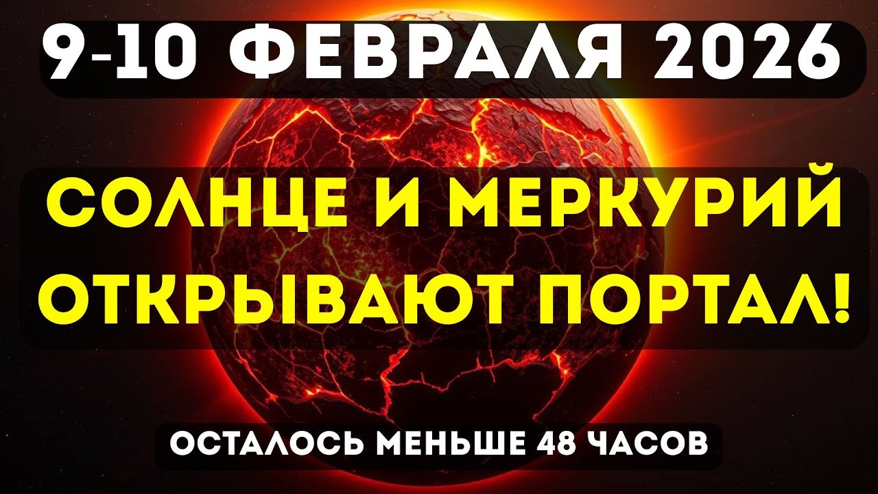 ПРИГОТОВЬТЕСЬ! ПОРТАЛ СОЛНЦА И МЕРКУРИЯ СЛОВА МЕНЯЮТ РЕАЛЬНОСТЬ