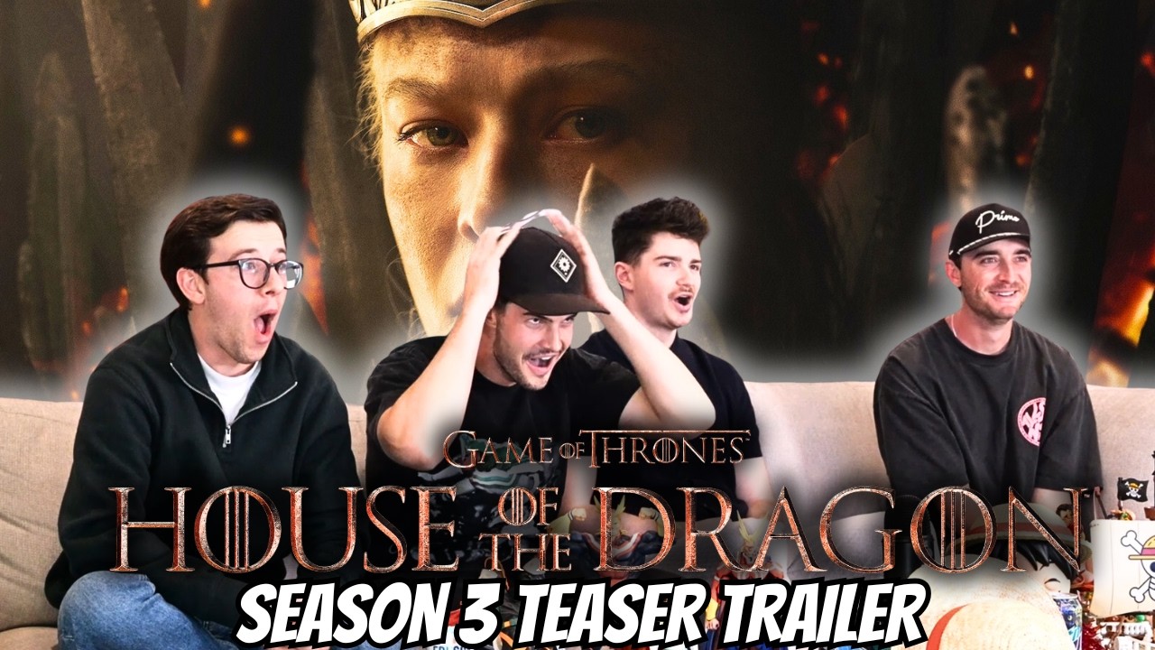 THIS LOOKS INSANE...House of The Dragon Season 3 Teaser Trailer REACTION