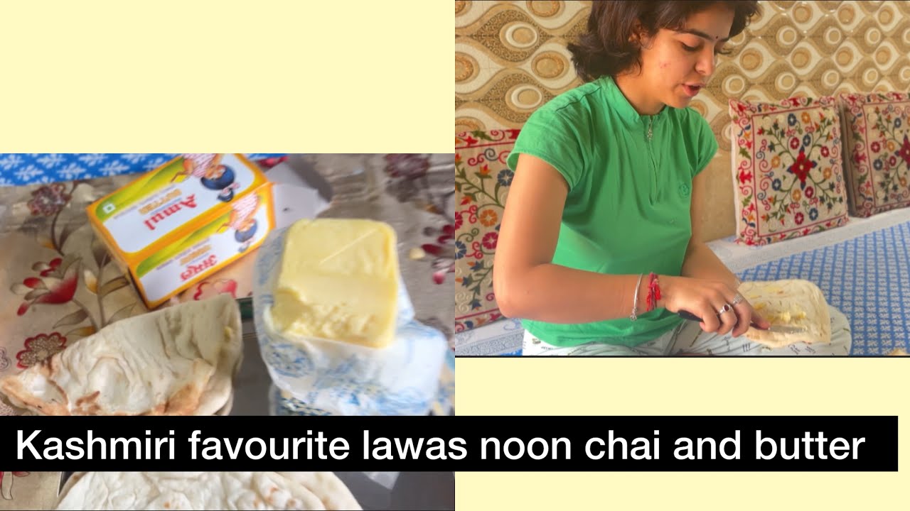 Kashiren hund favourite noon chai || Pooja the Kashmiri girl #kashmiri #kashmiriculture