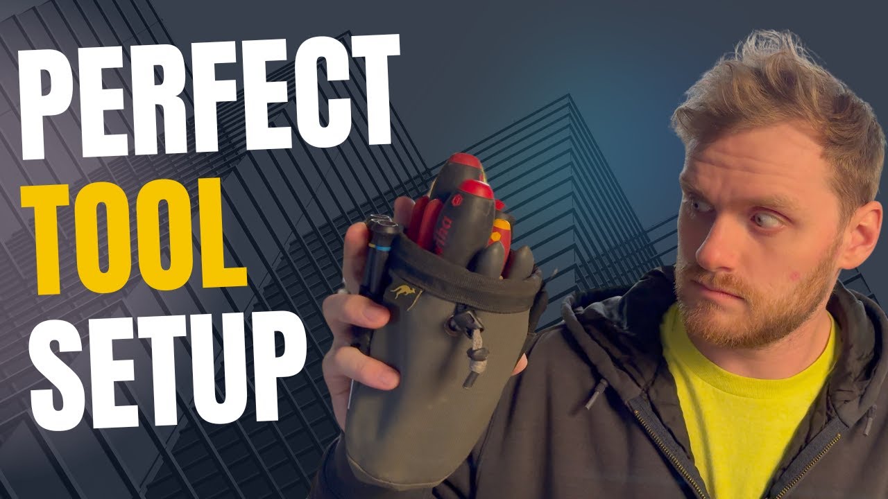 The ULTIMATE HVAC Tool Pouch Setup