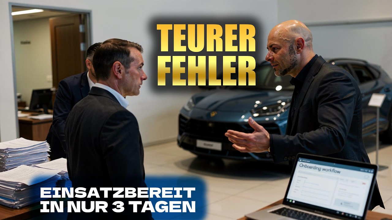 Onboarding neuer Mitarbeiter im Autohandel digitalisieren als Exklusivfahrzeughandel