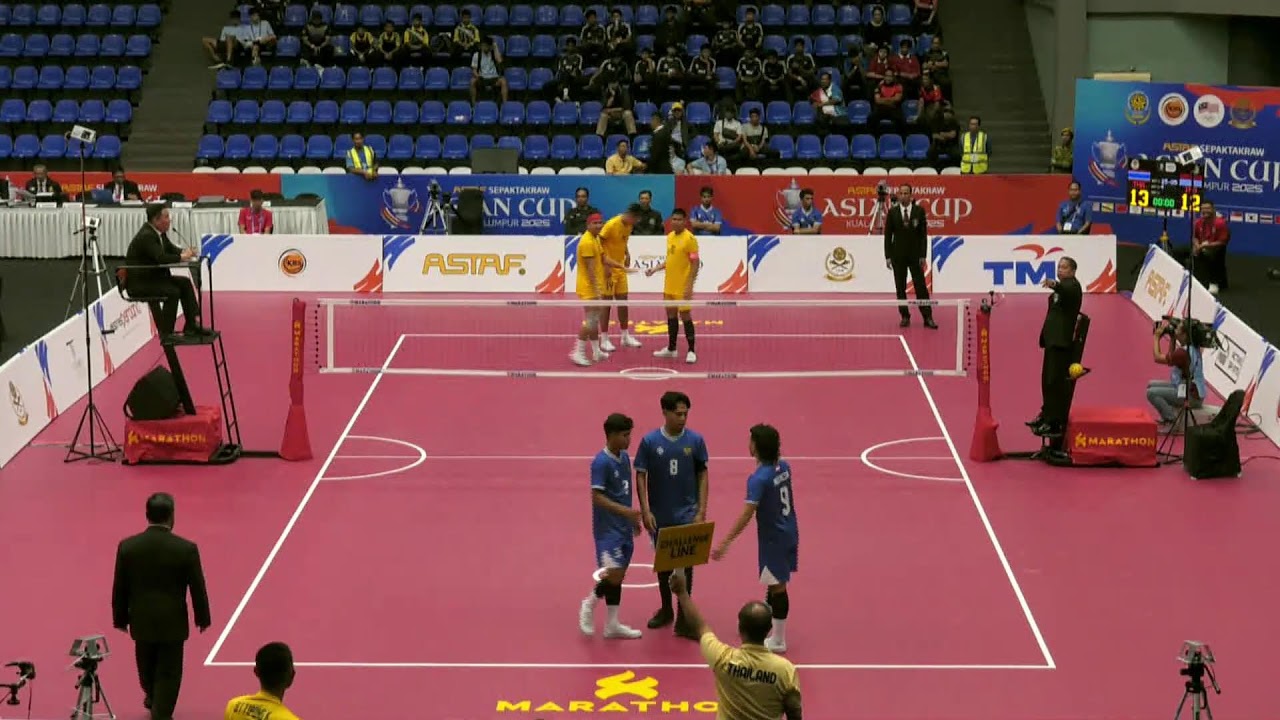 Thailand vs Indonesia - Regu - ASTAF Sepaktakraw Asian Cup Kuala Lumpur 2025