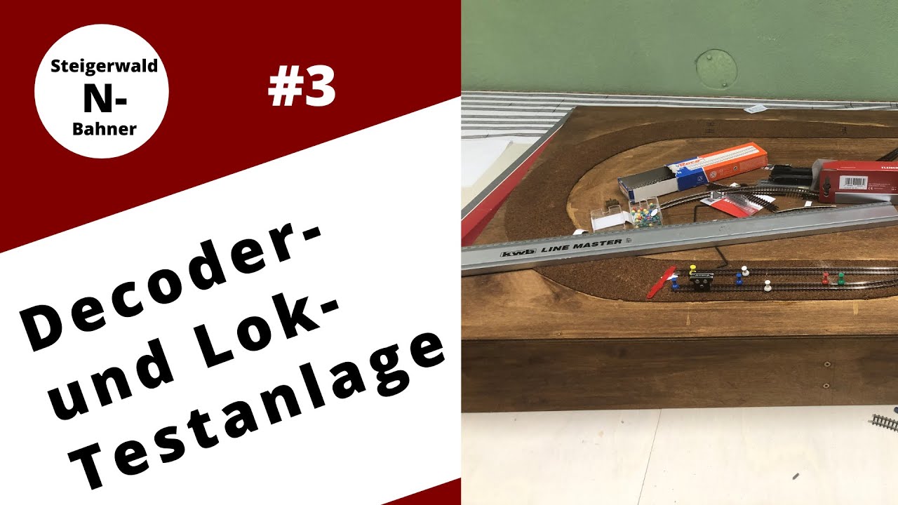 #3 Decoder- und Lok-Testanlage
